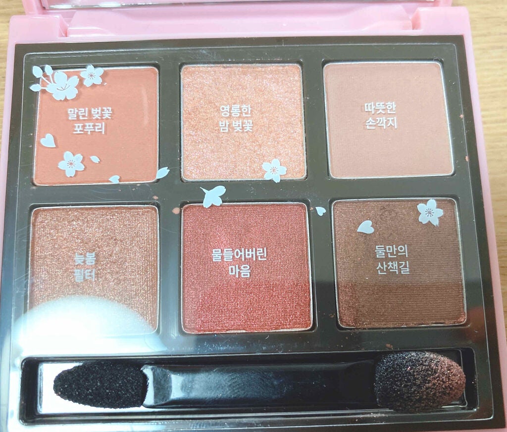 ハート プレイカラーアイズ/ETUDE/アイシャドウパレットを使ったクチコミ(4枚目)