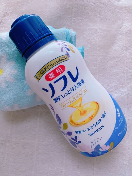 濃厚しっとり入浴液 ホワイトフローラルの香り/薬用ソフレ/保湿系入浴剤を使ったクチコミ(1枚目)