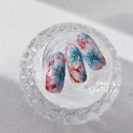 e_nails//フォロバ◎//ネイルとコスメ好きママ on LIPS 「@nail_salon_fleur先生@akanails先生の..」(2枚目)