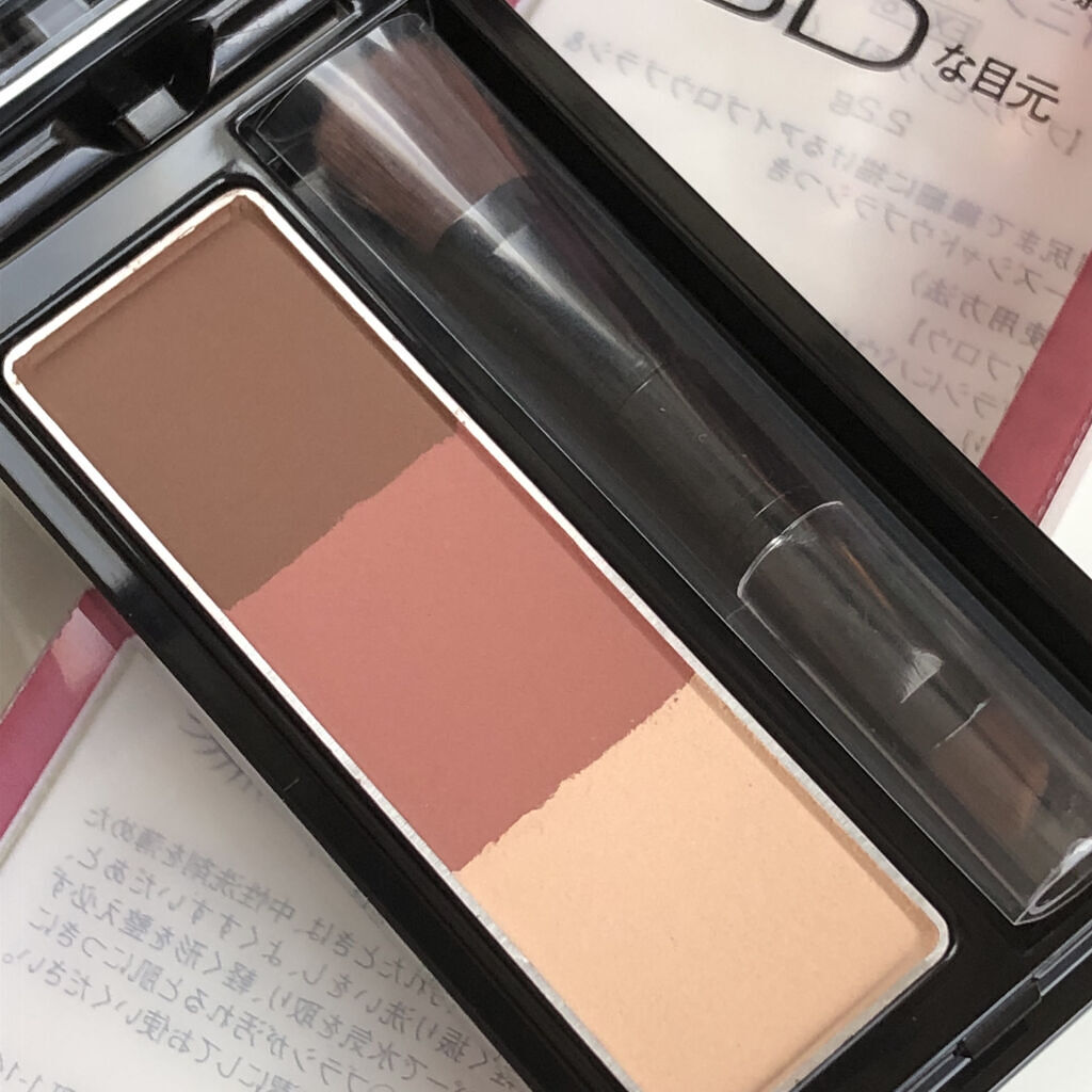 ケイト デザイニングアイブロウ3D/KATE/パウダーアイブロウを使ったクチコミ（2枚目）