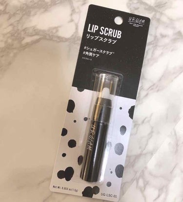 UR GLAM　LIP SCRUB/U R GLAM/リップスクラブを使ったクチコミ（1枚目）