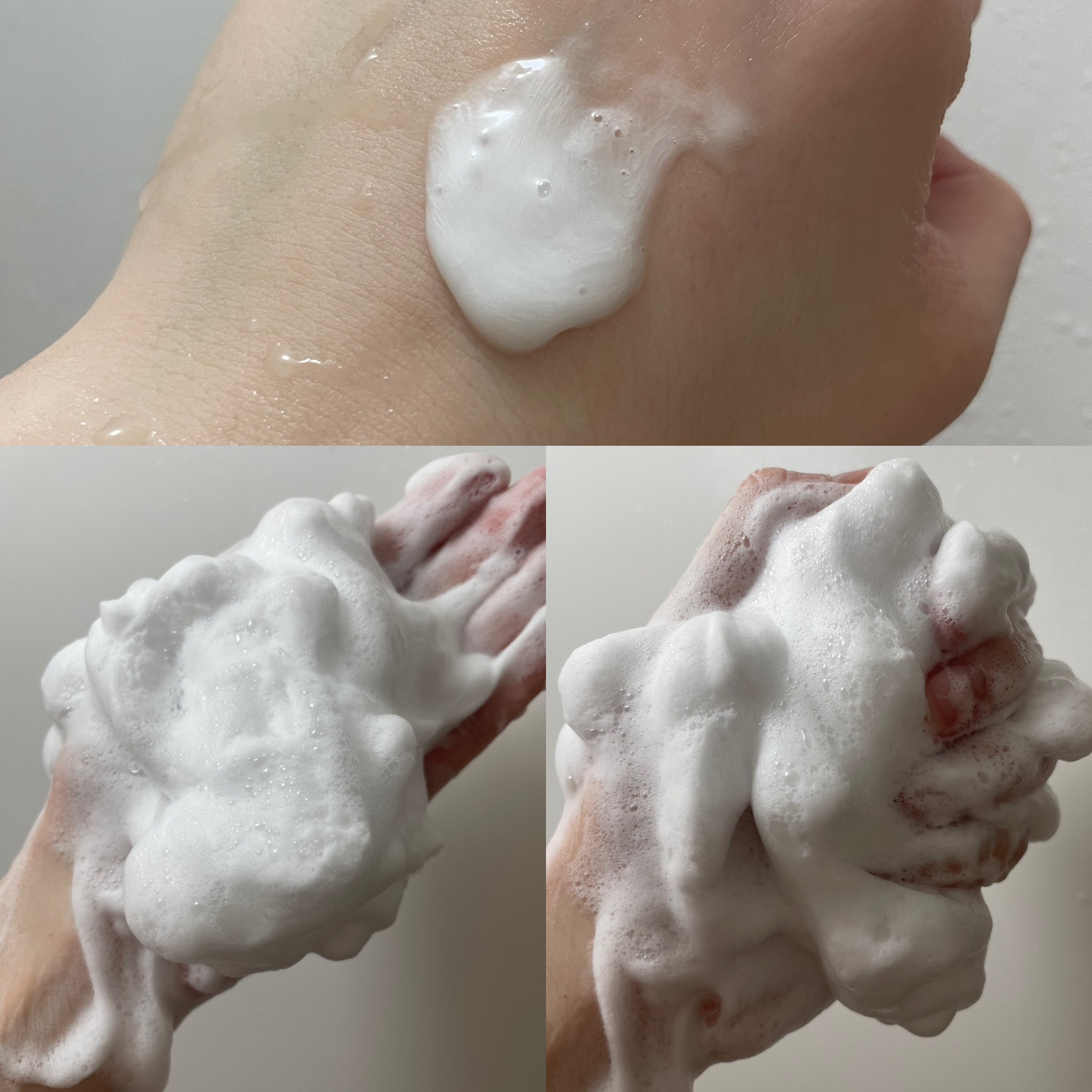 クリーミー クリアフォーム/cresc. by ASTALIFT/洗顔フォームを使ったクチコミ（2枚目）