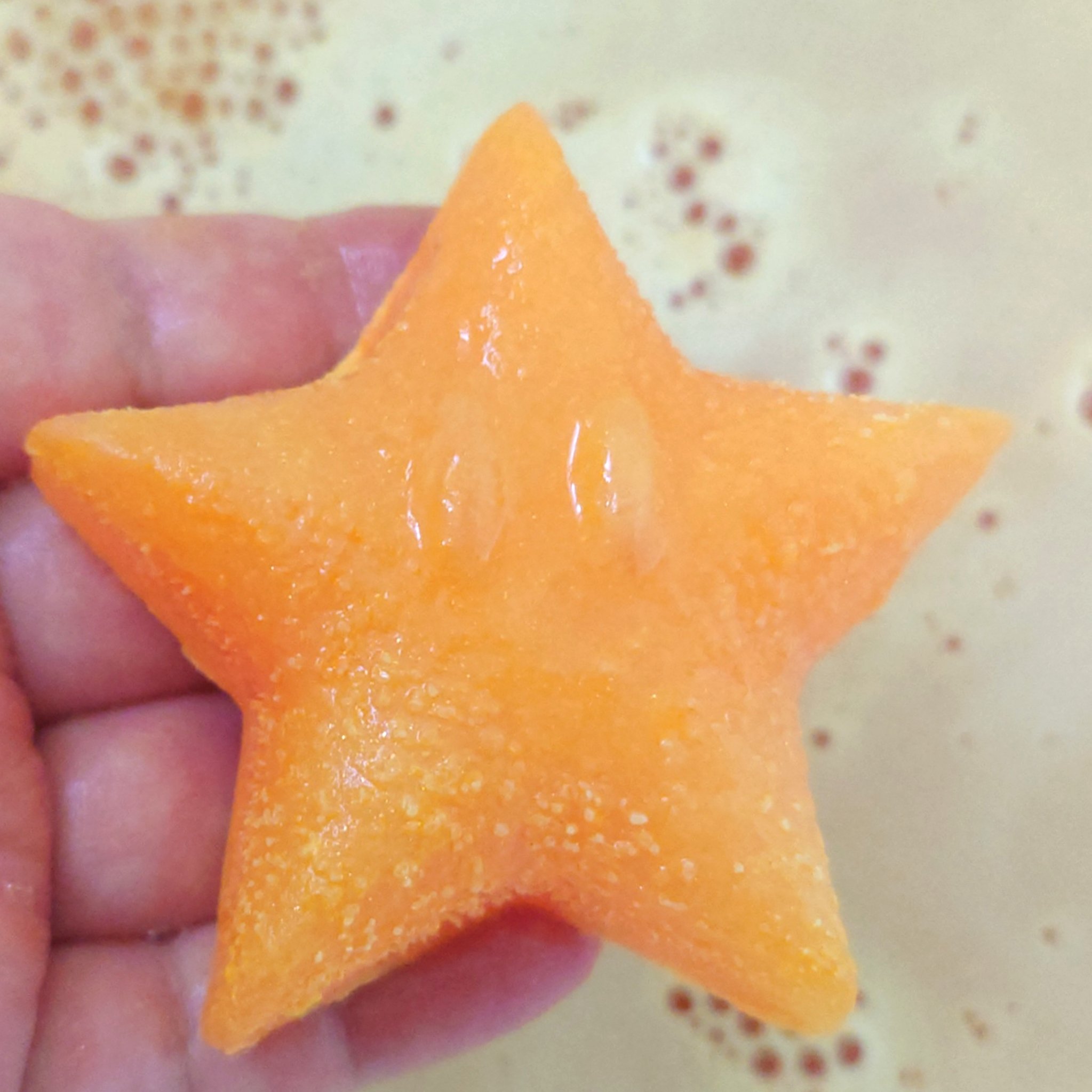 ハテナブロック型バスボム 6種/ラッシュ/炭酸系入浴剤を使ったクチコミ（3枚目）