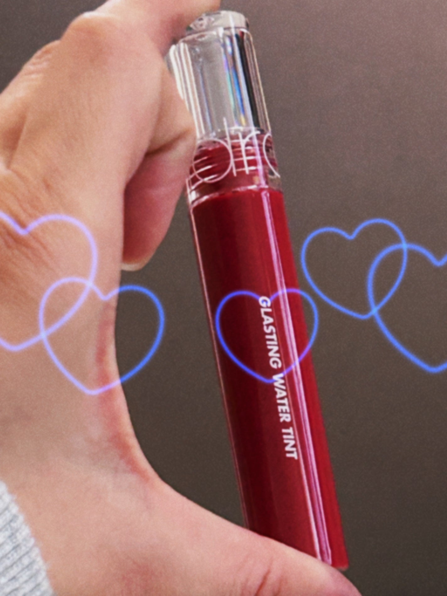 グラスティングウォーターティント/rom&nd/リップティントを使ったクチコミ(1枚目)