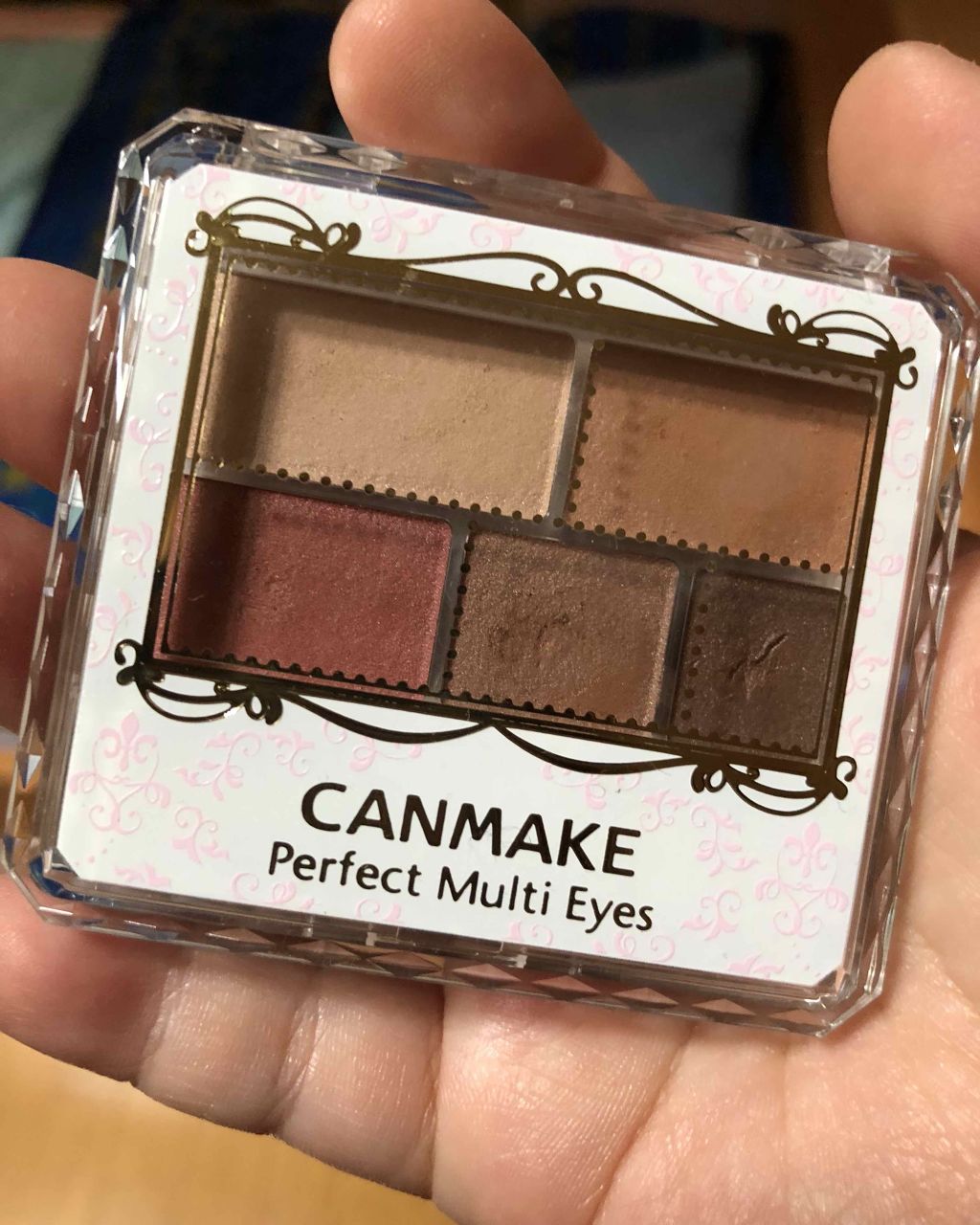 パーフェクトマルチアイズ/キャンメイク/アイシャドウパレットを使ったクチコミ（1枚目）