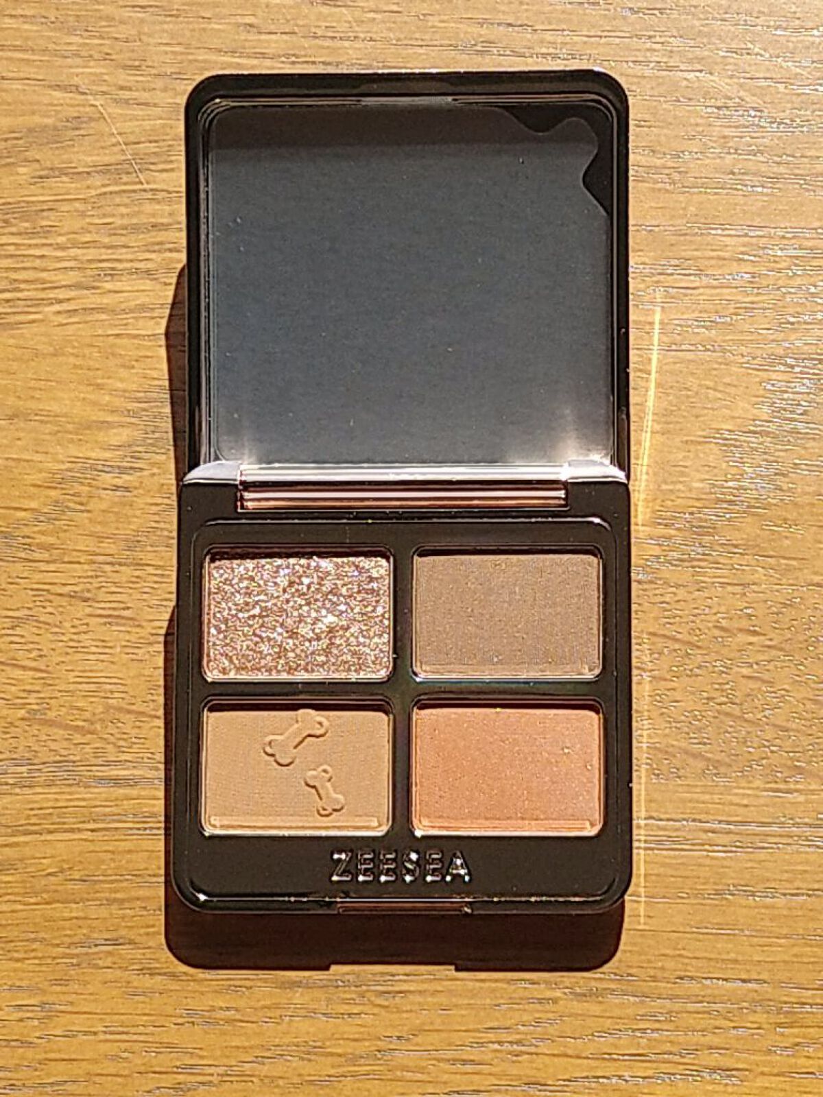 アニマルアイシャドウ(4シェード)/ZEESEA/アイシャドウパレットを使ったクチコミ（3枚目）