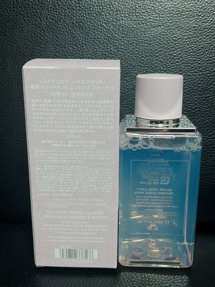 イドラクラリティ 薬用 トリートメント エッセンス ウォーター/DECORTÉ/化粧水を使ったクチコミ(1枚目)