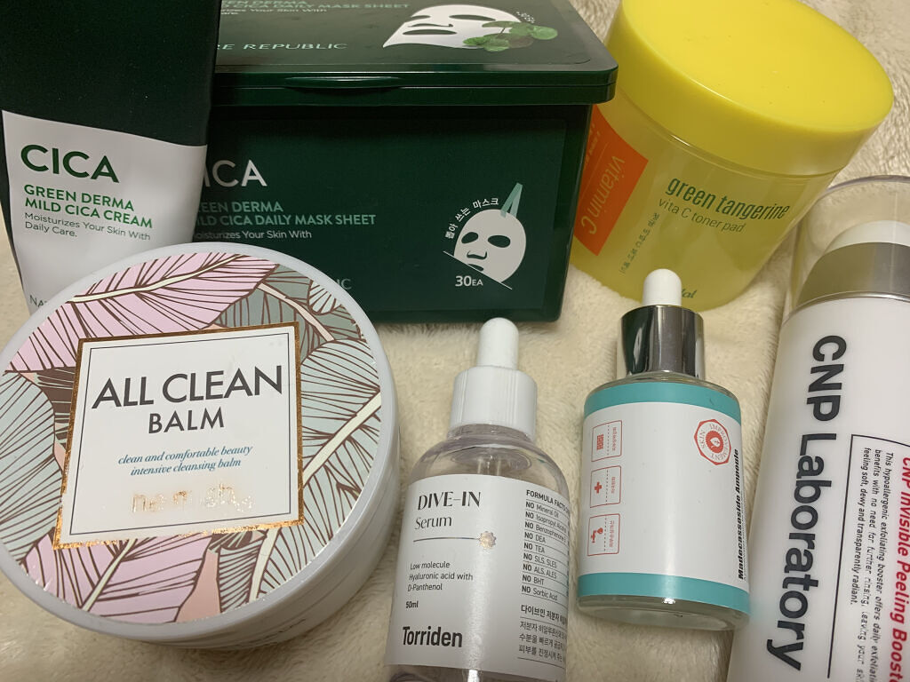 グリーン ダーマ マイルド クリーム/ネイチャーリパブリック/フェイスクリームを使ったクチコミ（2枚目）