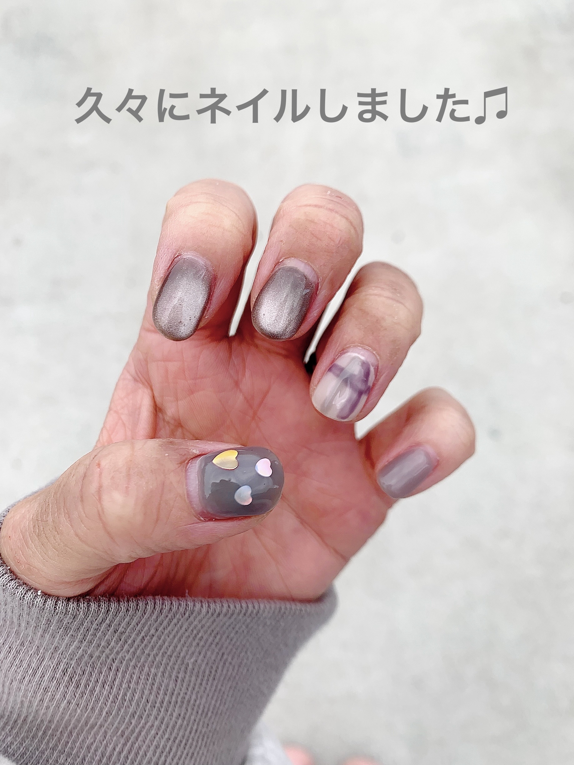 COLOR GEL POLISH/GRANJE/ジェルネイルを使ったクチコミ（1枚目）