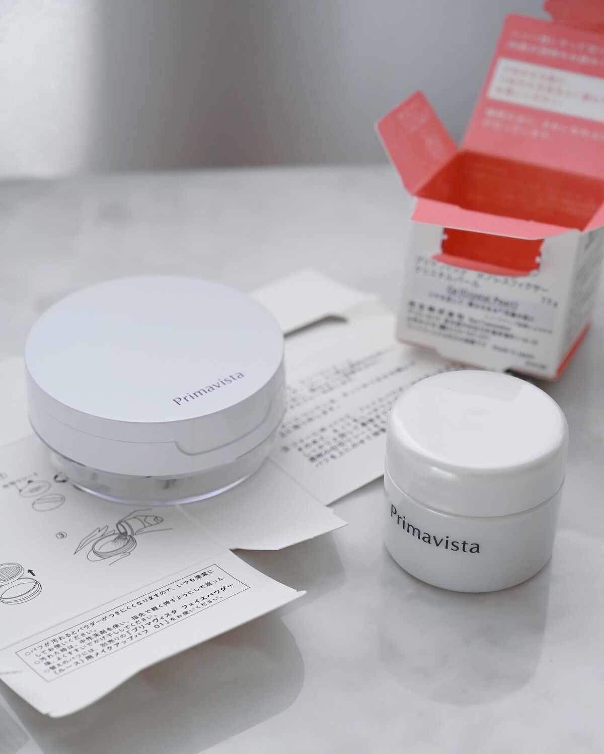 ポアレスフィクサー/プリマヴィスタ/ルースパウダーを使ったクチコミ（2枚目）