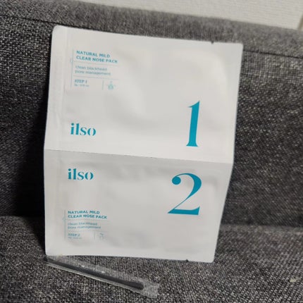 ナチュラルマイルドクリアノーズパック/ilso/シートマスク・パックを使ったクチコミ(2枚目)