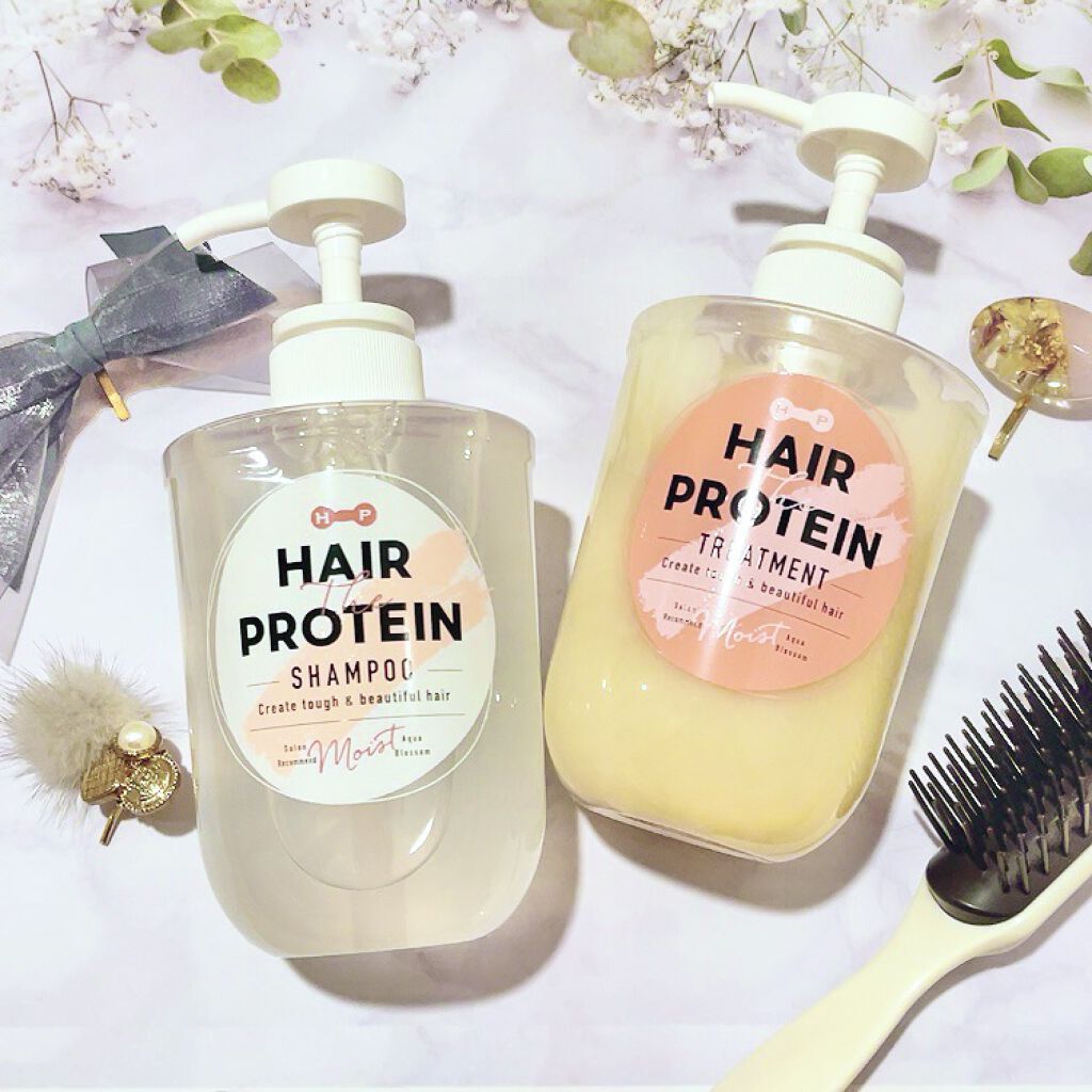 モイストシャンプー／ヘアトリートメント/ヘアザプロテイン/市販シャンプーを使ったクチコミ（1枚目）