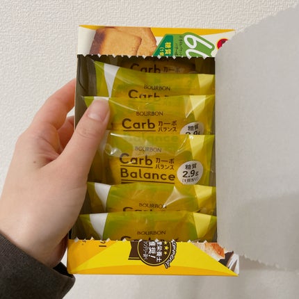 ブルボン カーボバランスベイクドチーズケーキのクチコミ「ダイエッターにめちゃくちゃおすすめ!
少し添加物の味はするものの、
味がとっても美味しくて
.....」(3枚目)