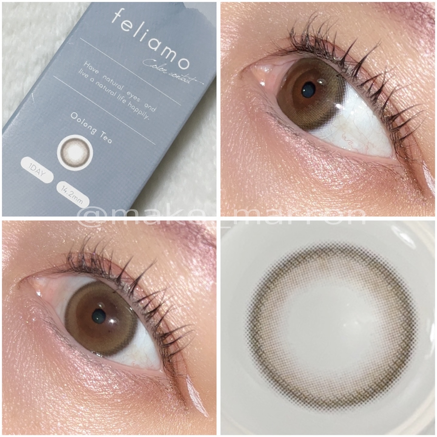feliamo 1day/feliamo/ワンデー（１DAY）カラコンを使ったクチコミ（3枚目）