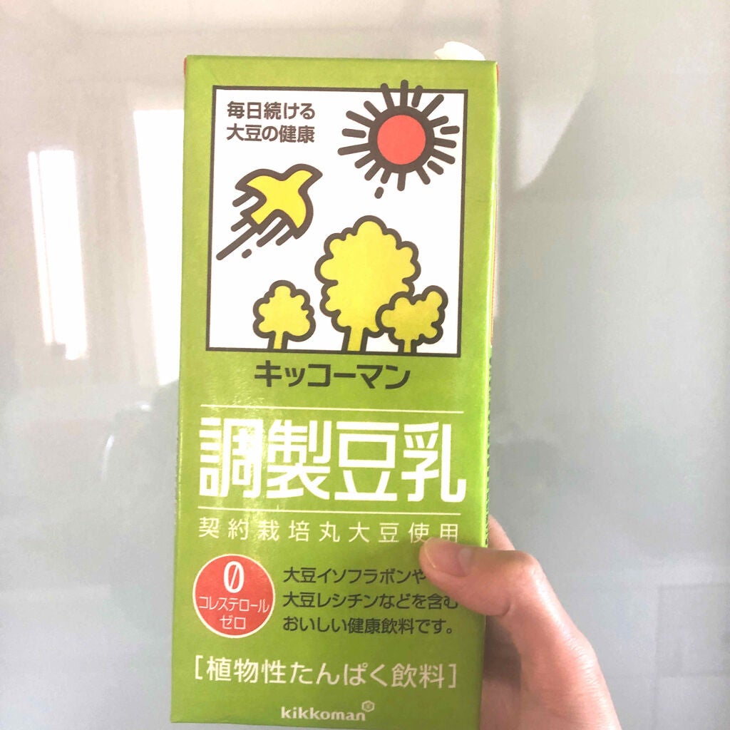 調製豆乳/キッコーマン飲料/豆乳飲料を使ったクチコミ(1枚目)
