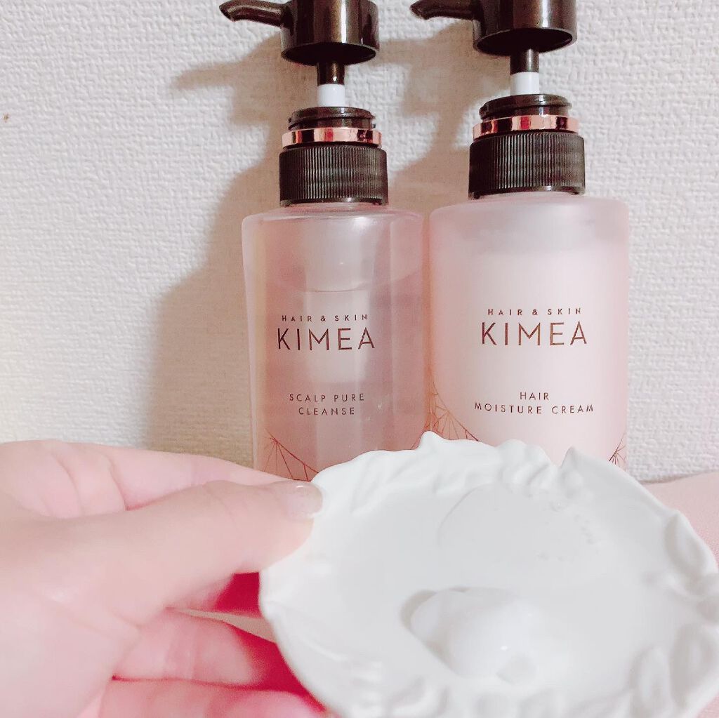 スカルプピュアクレンズ／ヘアモイスチャークリーム/ヘア＆スキン キメア/市販シャンプーを使ったクチコミ（2枚目）