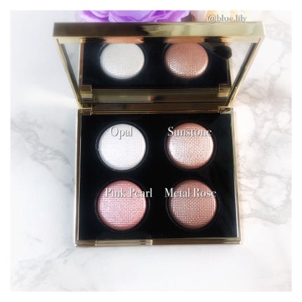 ピンク グロウ リュクス アイシャドウ パレット/BOBBI BROWN/アイシャドウパレットを使ったクチコミ(4枚目)