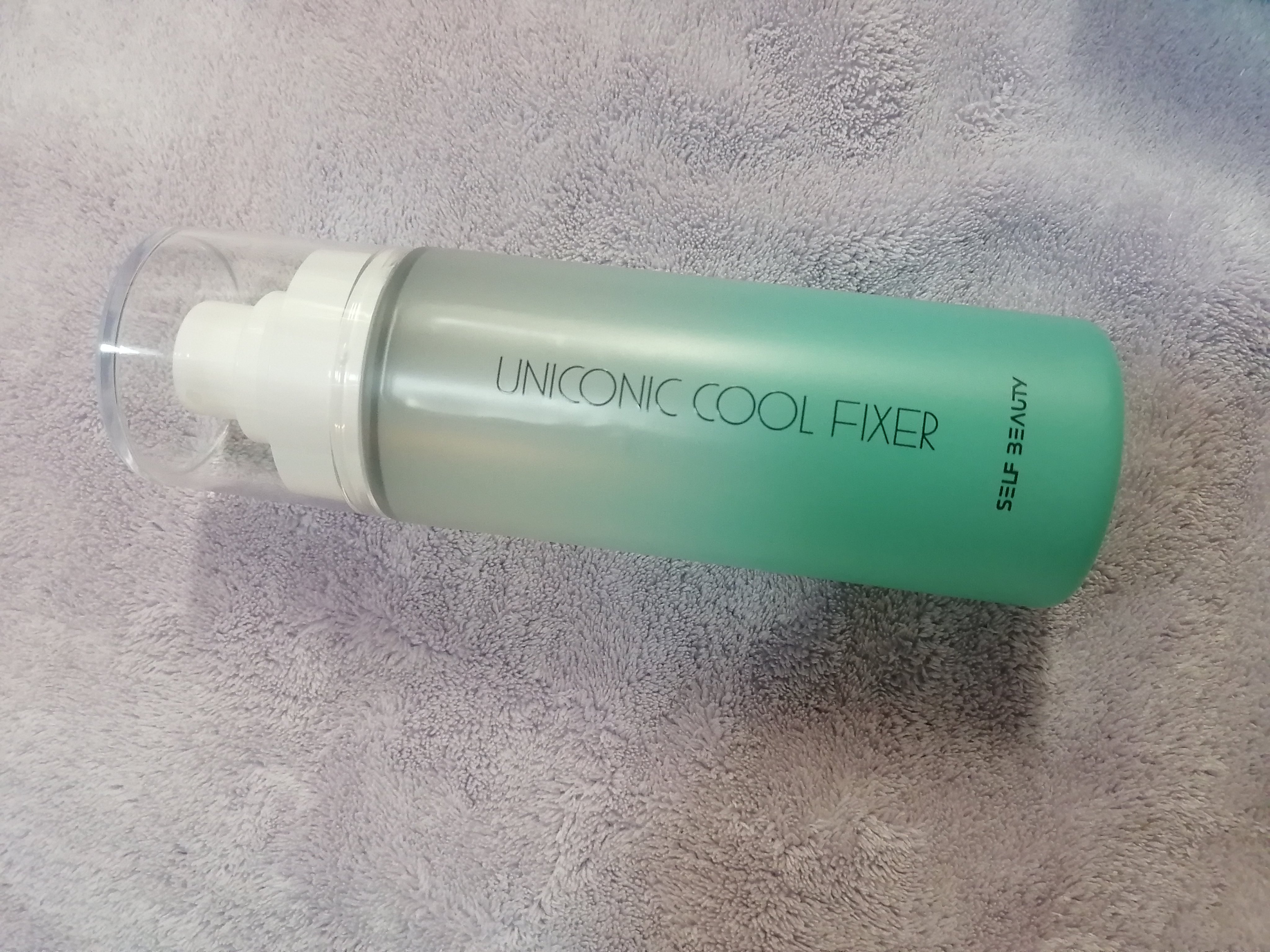 ユニコーンメイクアップクールフィックスミスト/SELF BEAUTY/フィックスミストを使ったクチコミ（3枚目）