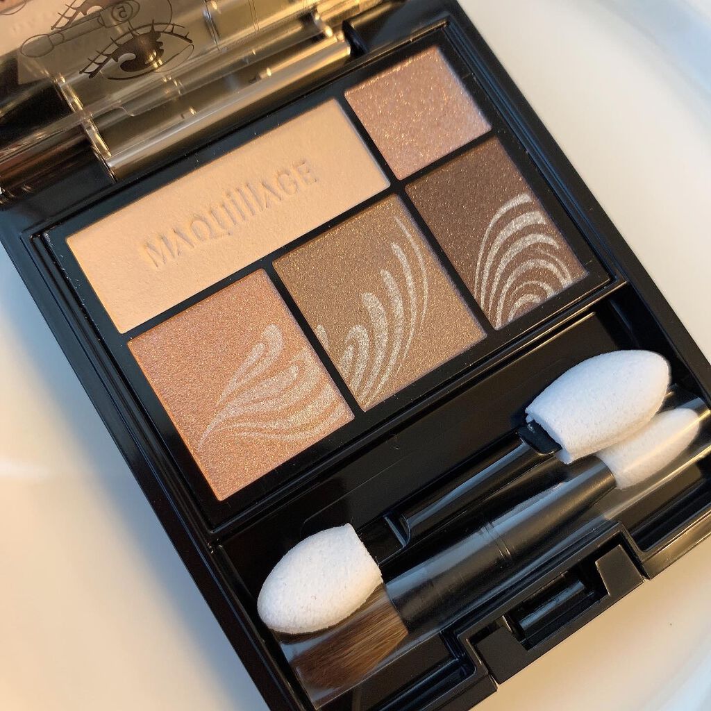 ドラマティックスタイリングアイズ/マキアージュ/アイシャドウパレットを使ったクチコミ（2枚目）