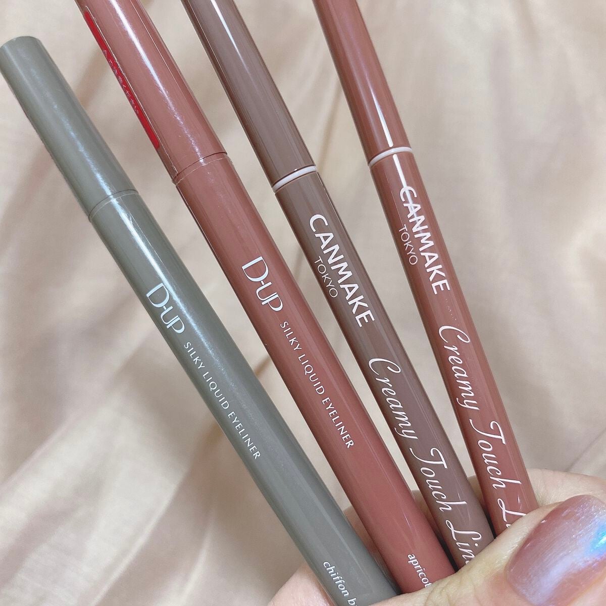 クリーミータッチライナー/キャンメイク/ジェルアイライナーを使ったクチコミ(7枚目)