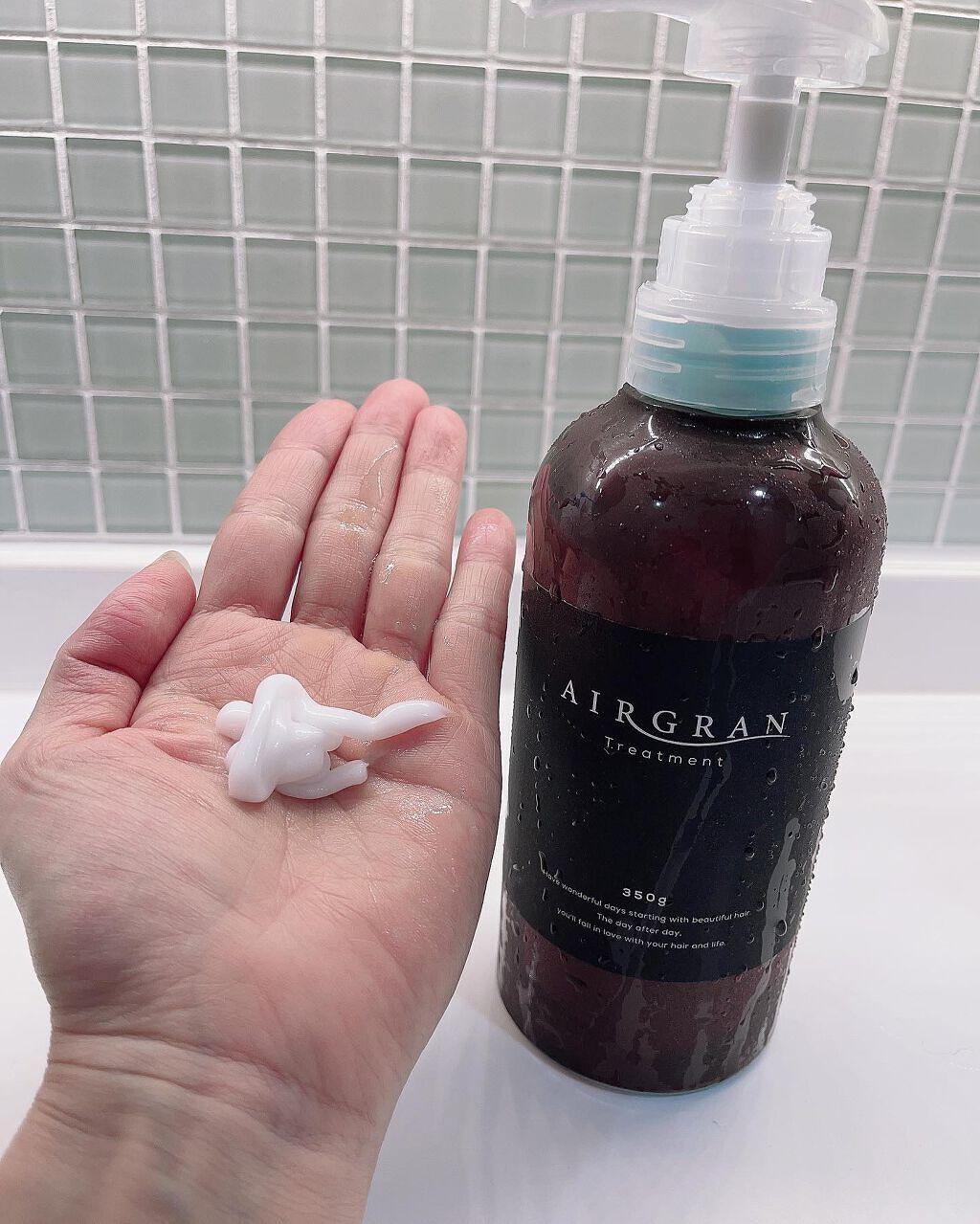 ナチュラルストレートシャンプー&トリートメント/AIRGRAN/市販シャンプーを使ったクチコミ(3枚目)