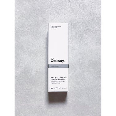 AHA 30% + BHA 2% Peeling Solution/The Ordinary/ピーリングを使ったクチコミ（2枚目）