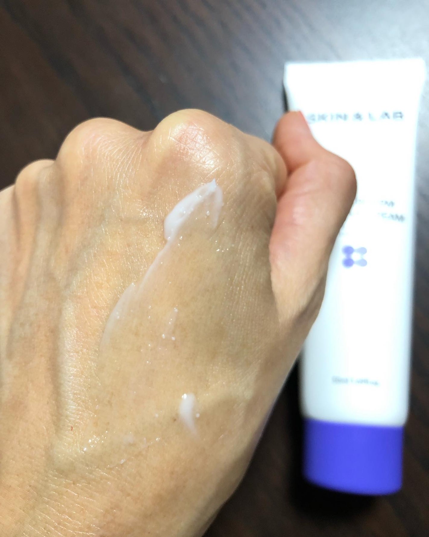 バリアダームモイストクリーム/SKIN&LAB/フェイスクリームを使ったクチコミ(3枚目)