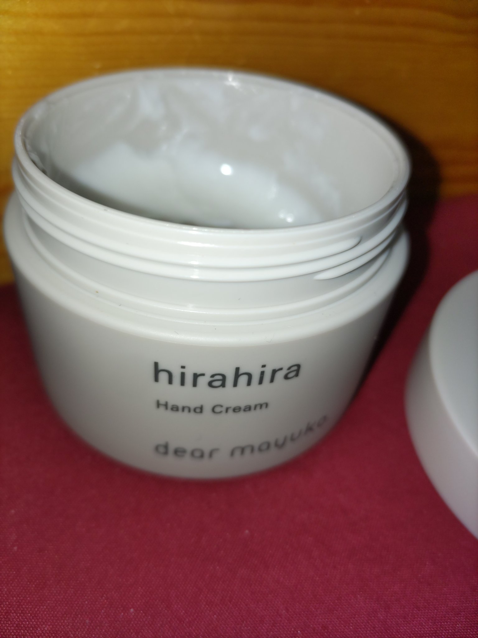 ハンドクリーム hirahira/dear mayuko/ハンドクリームを使ったクチコミ（2枚目）