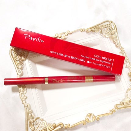 ステイブロウ/Papilio/アイブロウペンシルを使ったクチコミ(1枚目)