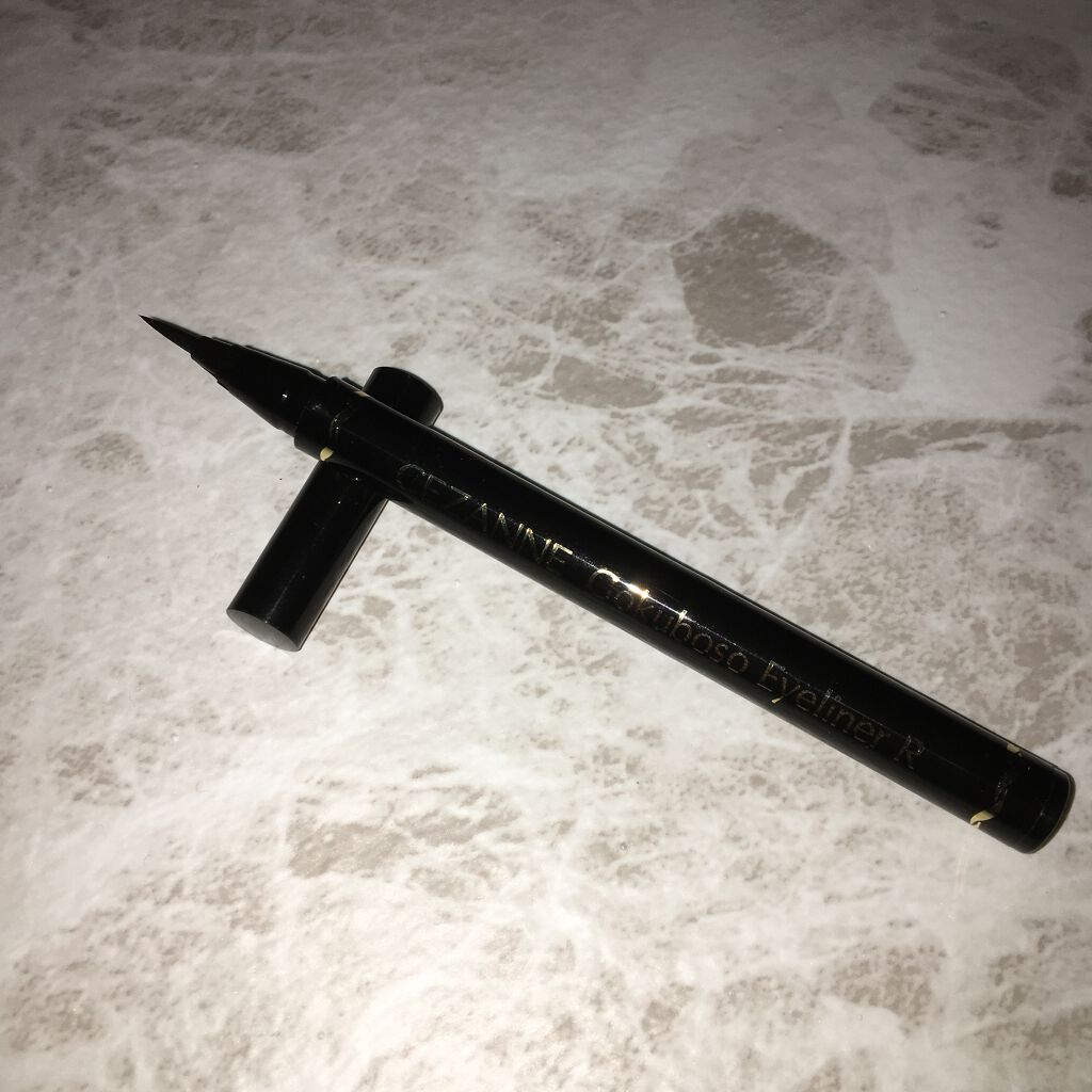 極細 アイライナーR/CEZANNE/リキッドアイライナーを使ったクチコミ(1枚目)