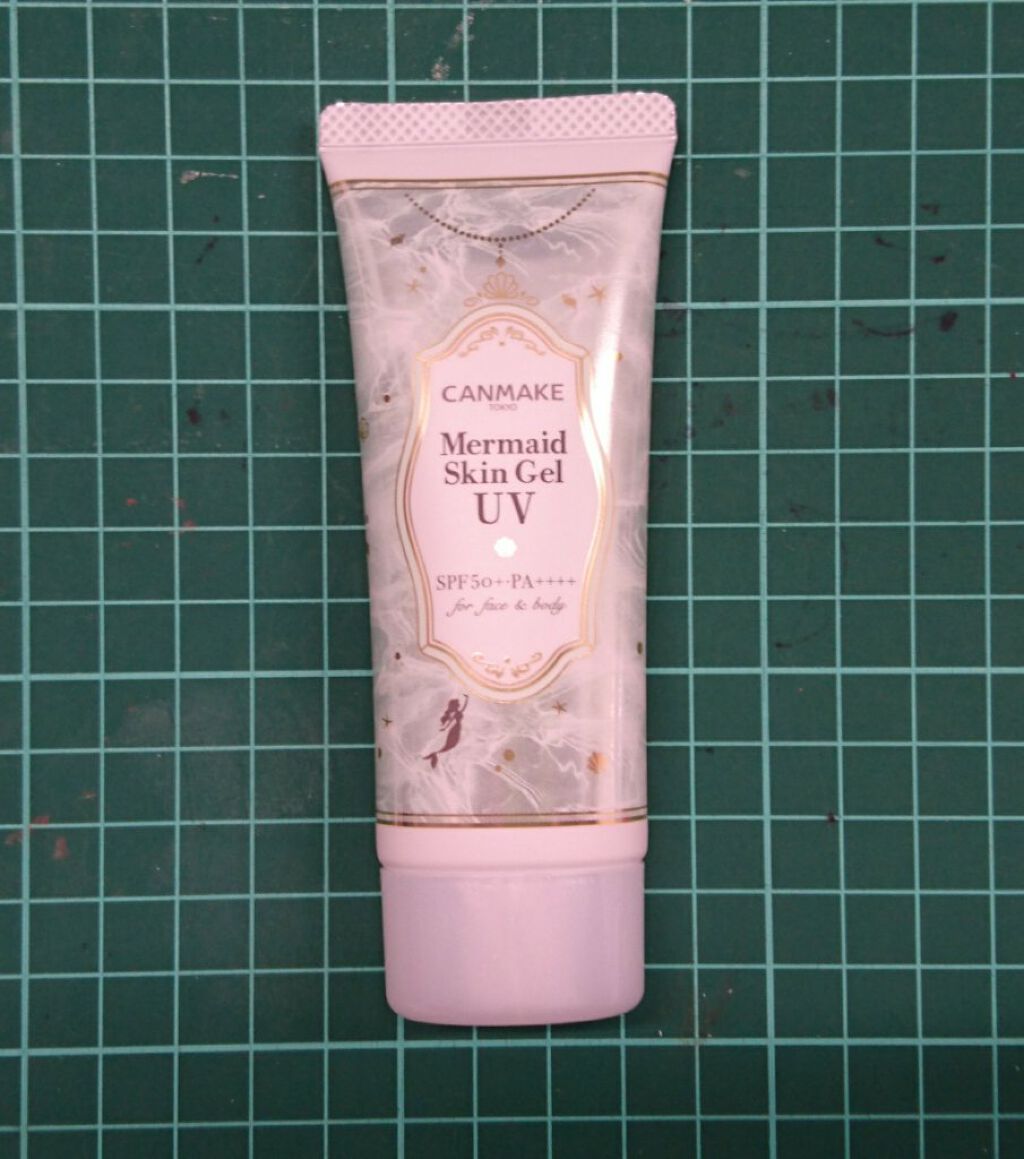 マーメイドスキンジェルUV/キャンメイク/日焼け止めジェルを使ったクチコミ（1枚目）