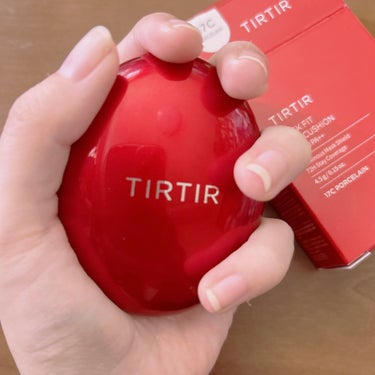 TIRTIR(ティルティル) マスク フィット レッド クッションのクチコミ「前からTIRTIRのクッションファンデは気になってたのですが、今使ってるクッションファンデが少.....」（2枚目）