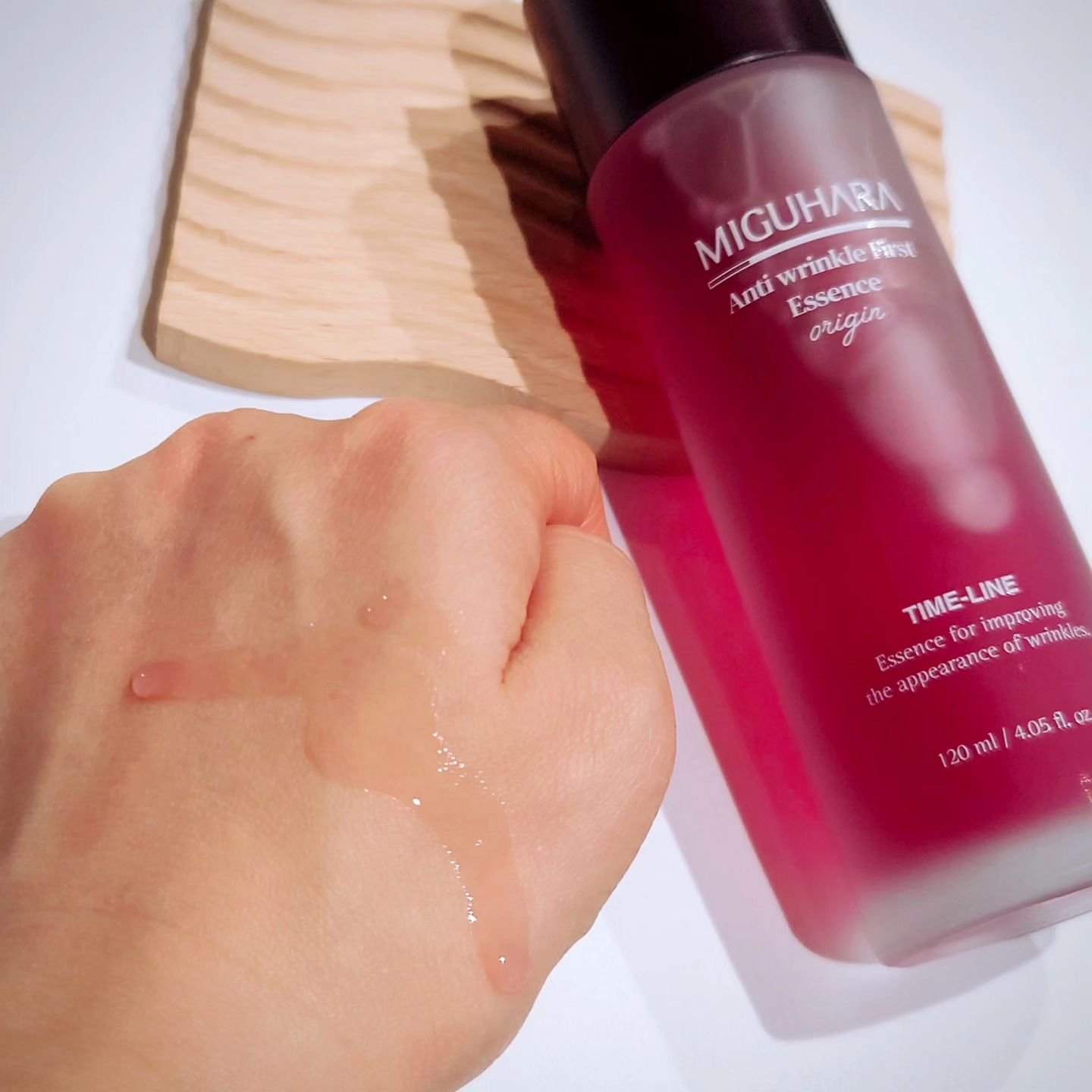 アンチリンクルエフェクトアンプルオリジン/MIGUHARA/美容液を使ったクチコミ（3枚目）