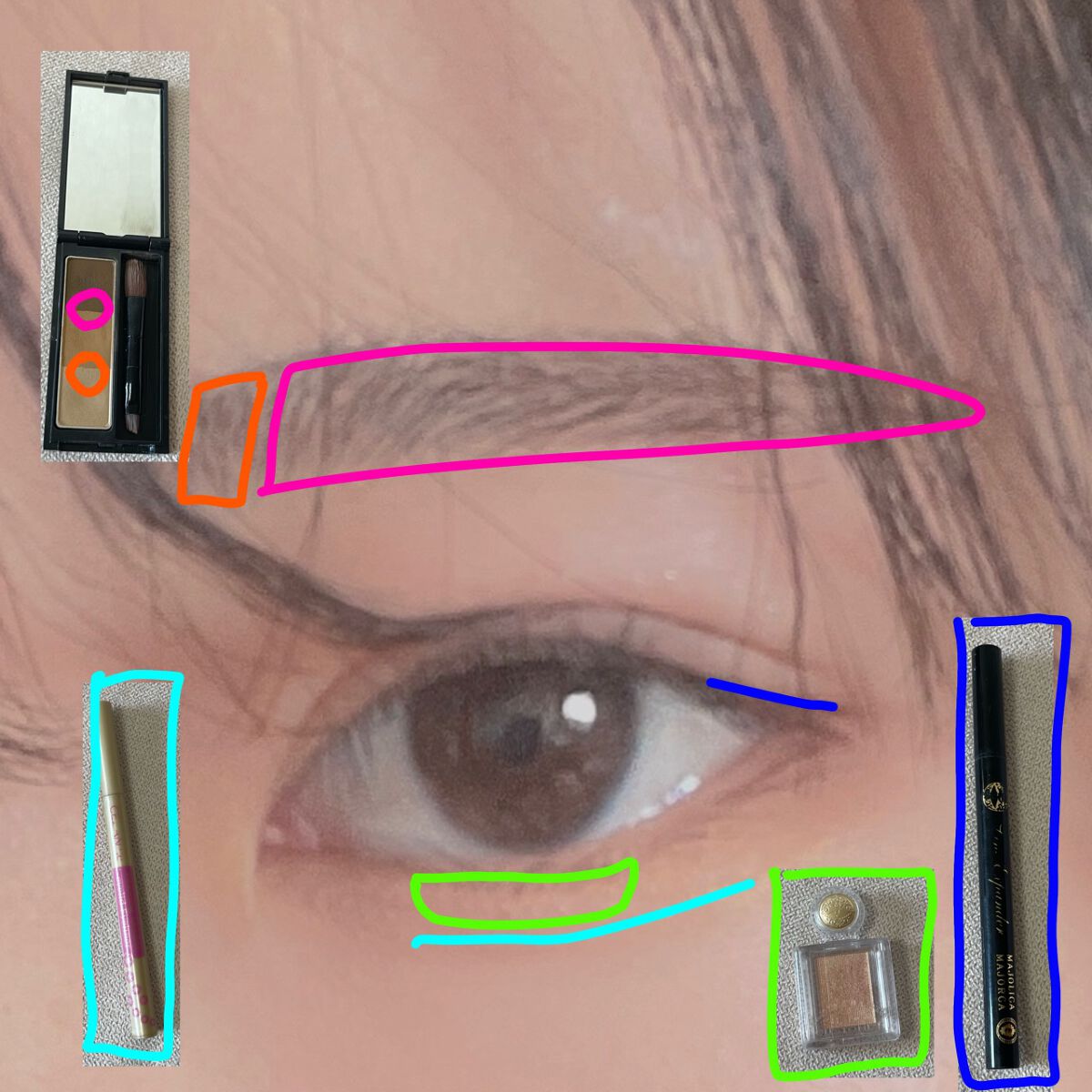 クイックラッシュカーラー/キャンメイク/マスカラ下地を使ったクチコミ（3枚目）