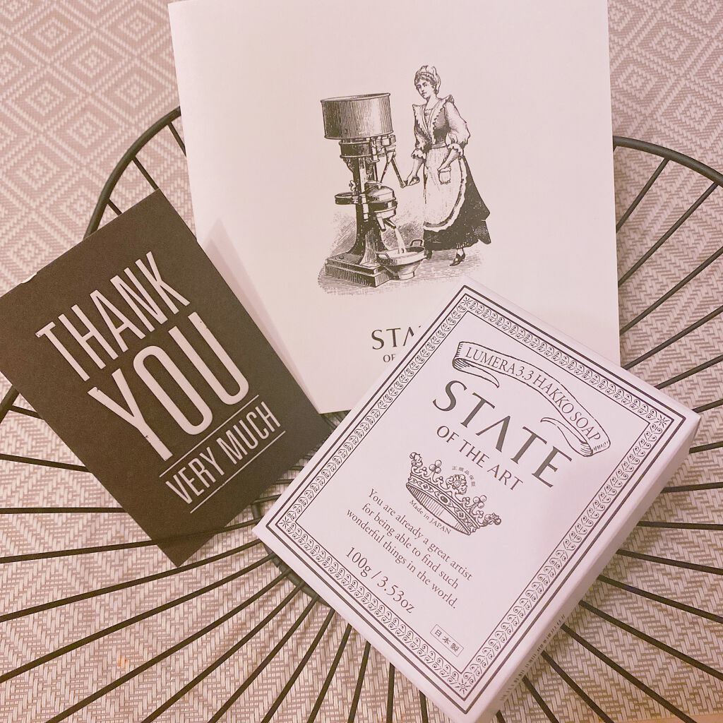 極微細泡石けん/STATE OF THE ART/洗顔石鹸を使ったクチコミ(1枚目)