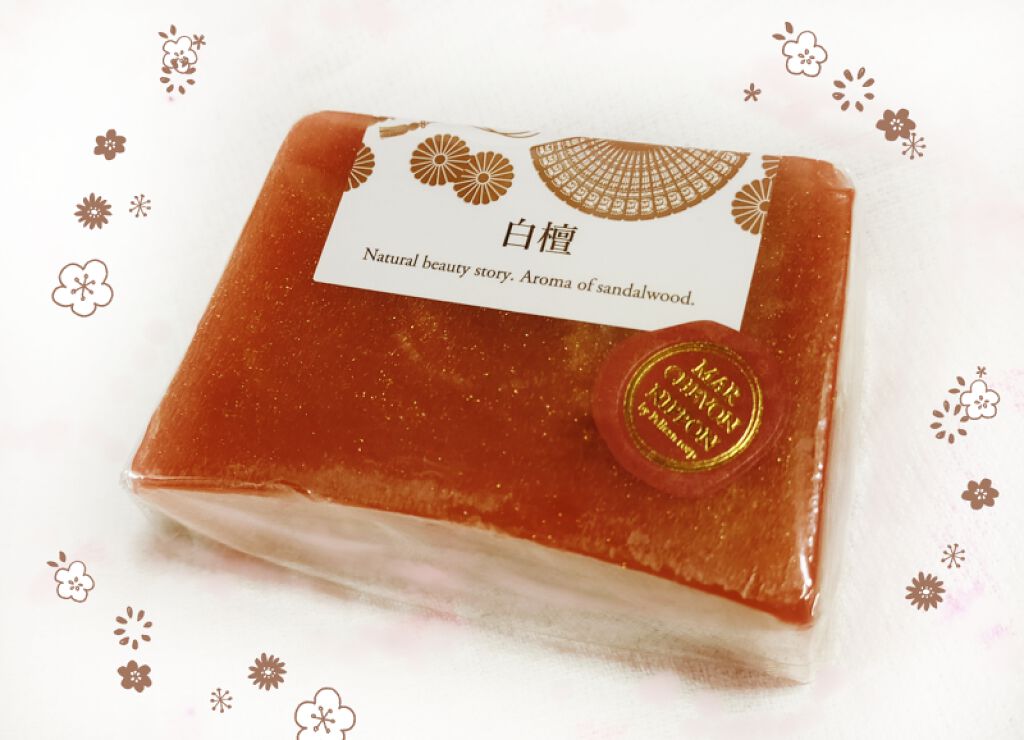 クリアソープNIPPON 白檀/MARCHEVON (マルシェボン)/ボディ石鹸を使ったクチコミ（1枚目）