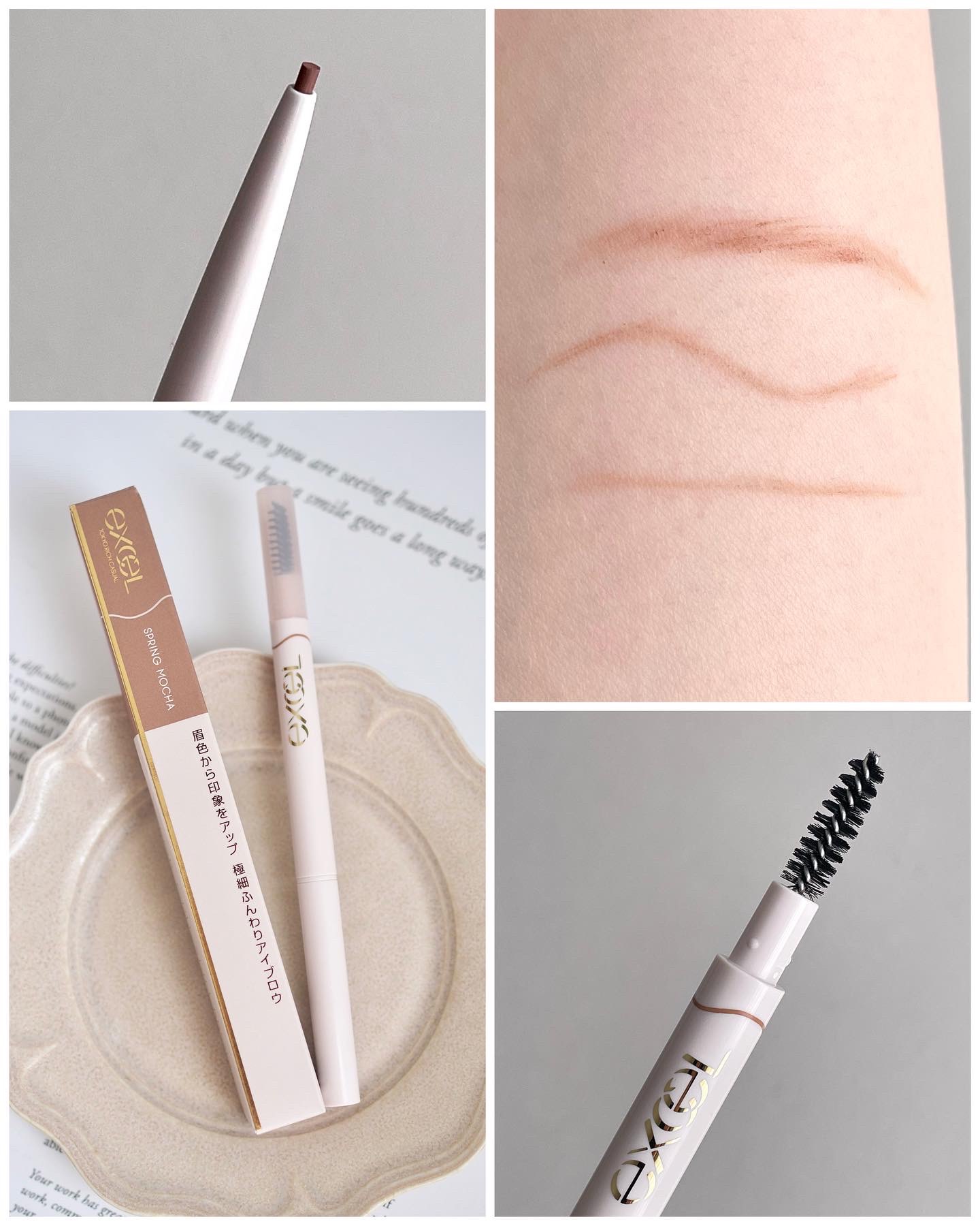 カラーエディットパウダーブロウ/excel/パウダーアイブロウを使ったクチコミ（2枚目）