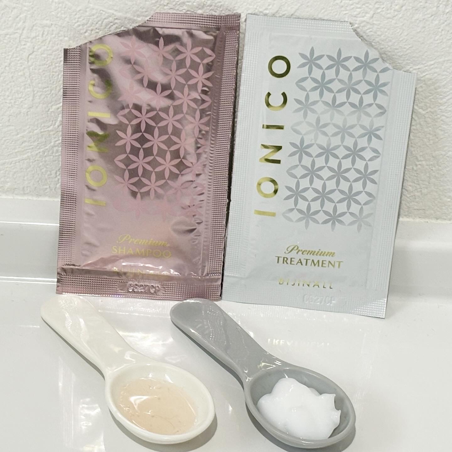 プレミアム ボンドメンテシャンプー／ボンドメンテトリートメント/IONICO/市販シャンプーを使ったクチコミ（2枚目）