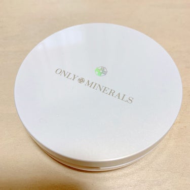 マーブルフェイスパウダーシマー/ONLY MINERALS/プレストパウダーを使ったクチコミ（1枚目）