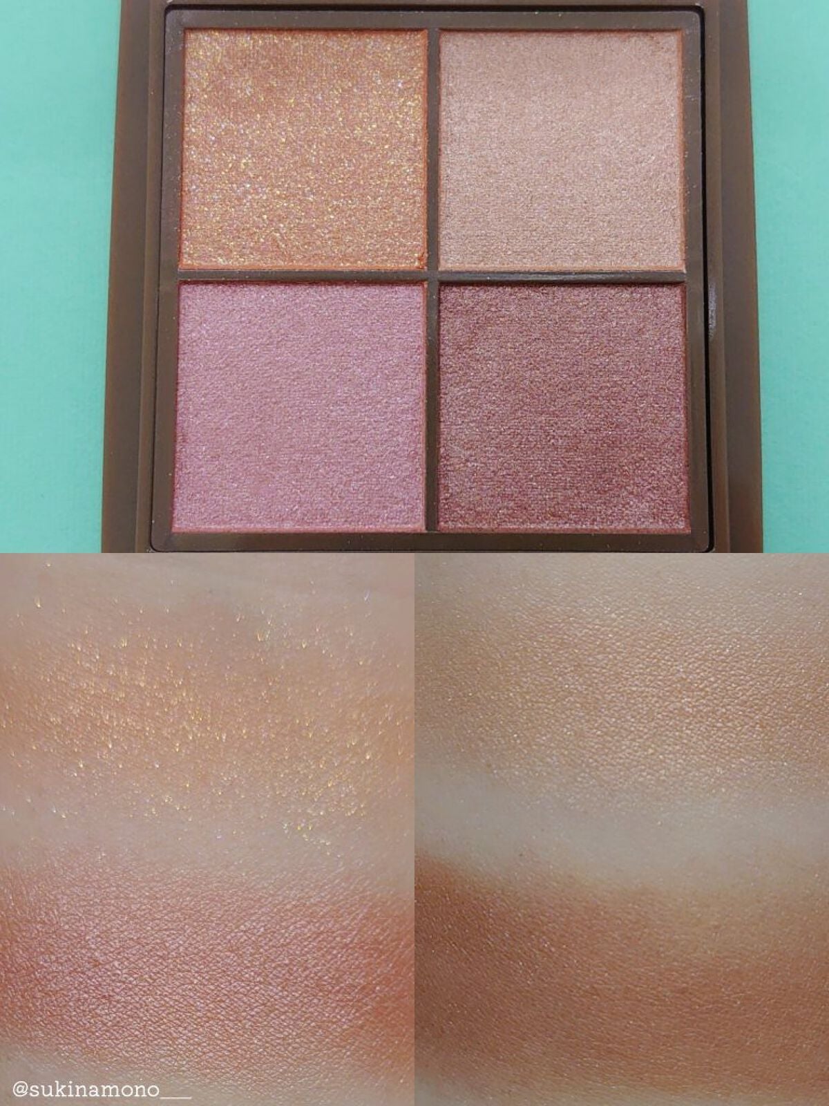 ニュアンスオンアイシャドウ/CEZANNE/アイシャドウパレットを使ったクチコミ(4枚目)