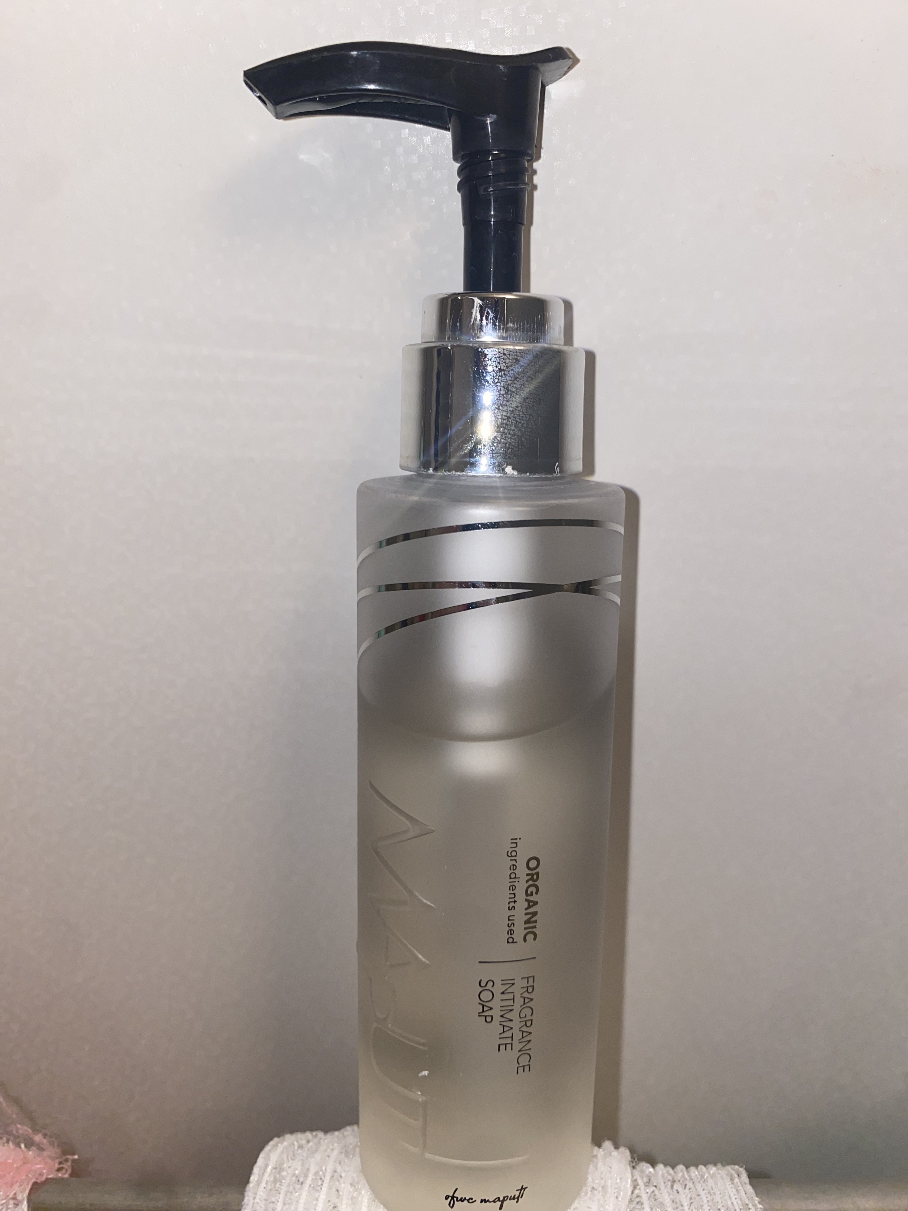 オーガニックフレグランスインティメイトソープ MAPUTI/MAPUTI/デリケートゾーンケアを使ったクチコミ（1枚目）