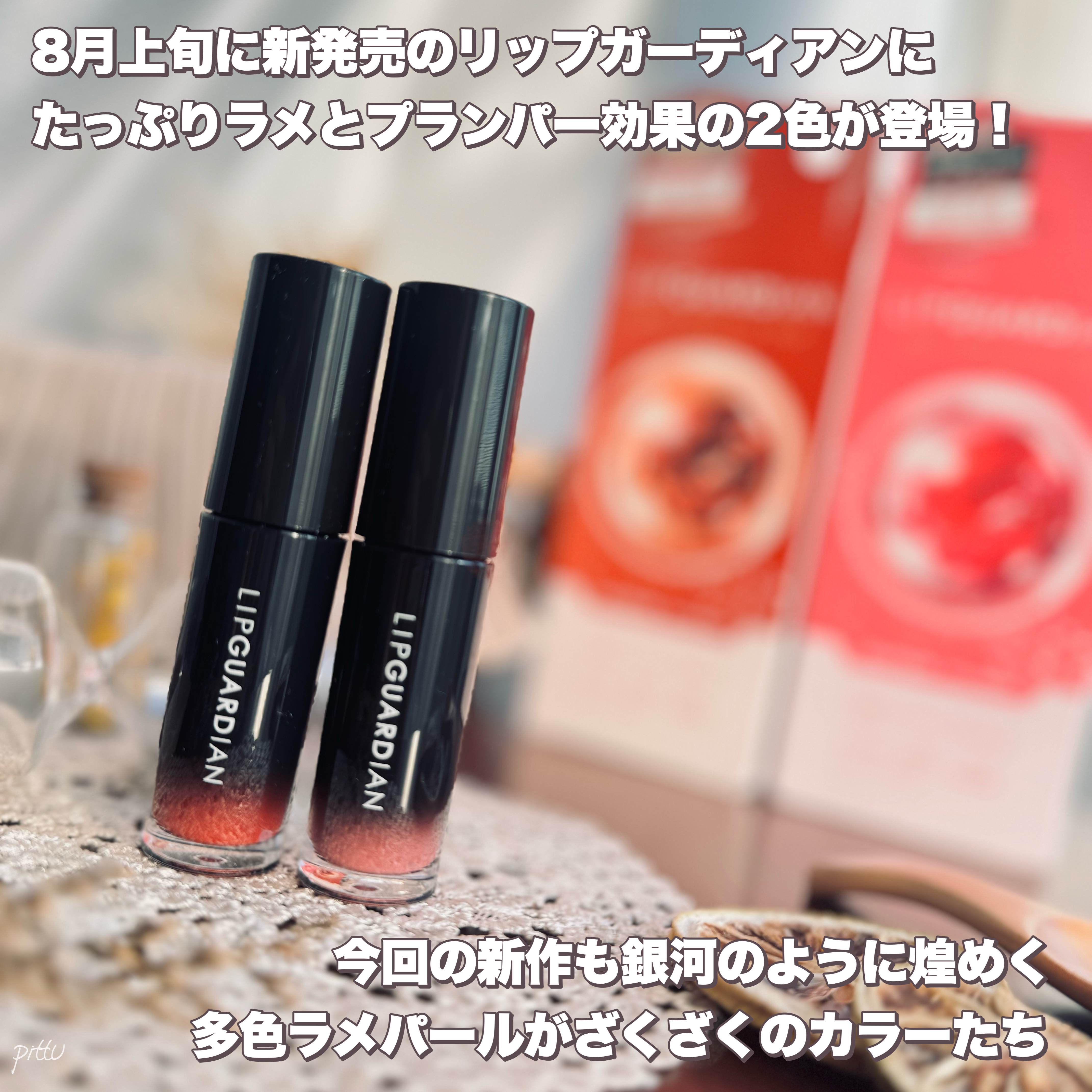 リップガーディアン グロウラッピングティントP/LIPGUARDIAN/リップティントを使ったクチコミ（2枚目）