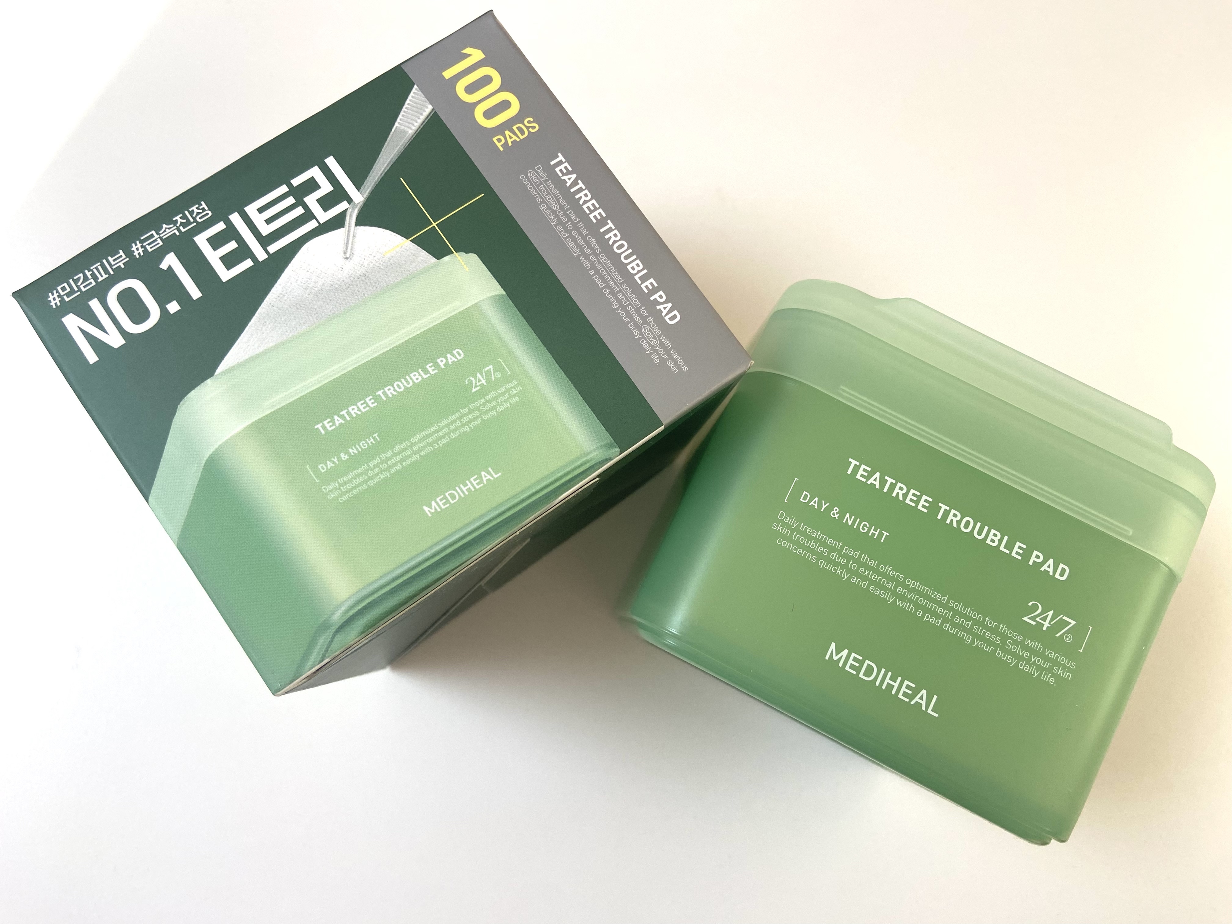 ティーツリー トラブルパッド/MEDIHEAL/トナーパッドを使ったクチコミ（1枚目）