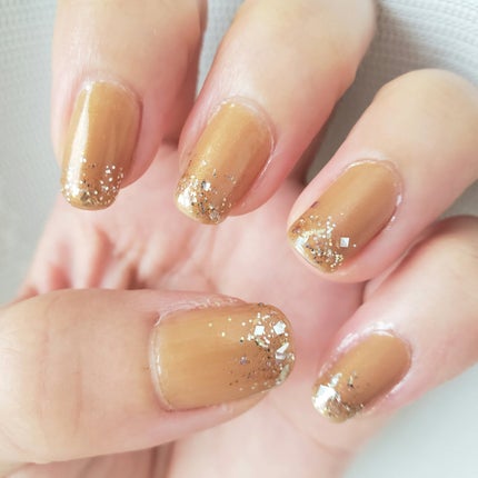 土木系おねいさん on LIPS 「今日のネイル💅パラドゥ新作のムーンライトソルトを使って、ラメグ..」(4枚目)