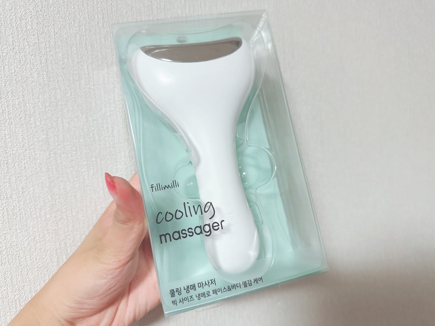 クーリング冷感マッサージ器/fillimilli/美顔器・マッサージを使ったクチコミ(1枚目)