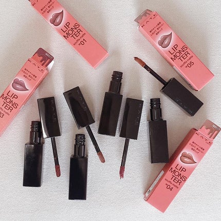 リップモンスター スフレマット/KATE/口紅を使ったクチコミ(4枚目)