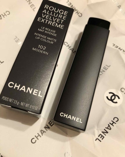 ルージュ アリュール ヴェルヴェット エクストレム/CHANEL/口紅を使ったクチコミ(1枚目)