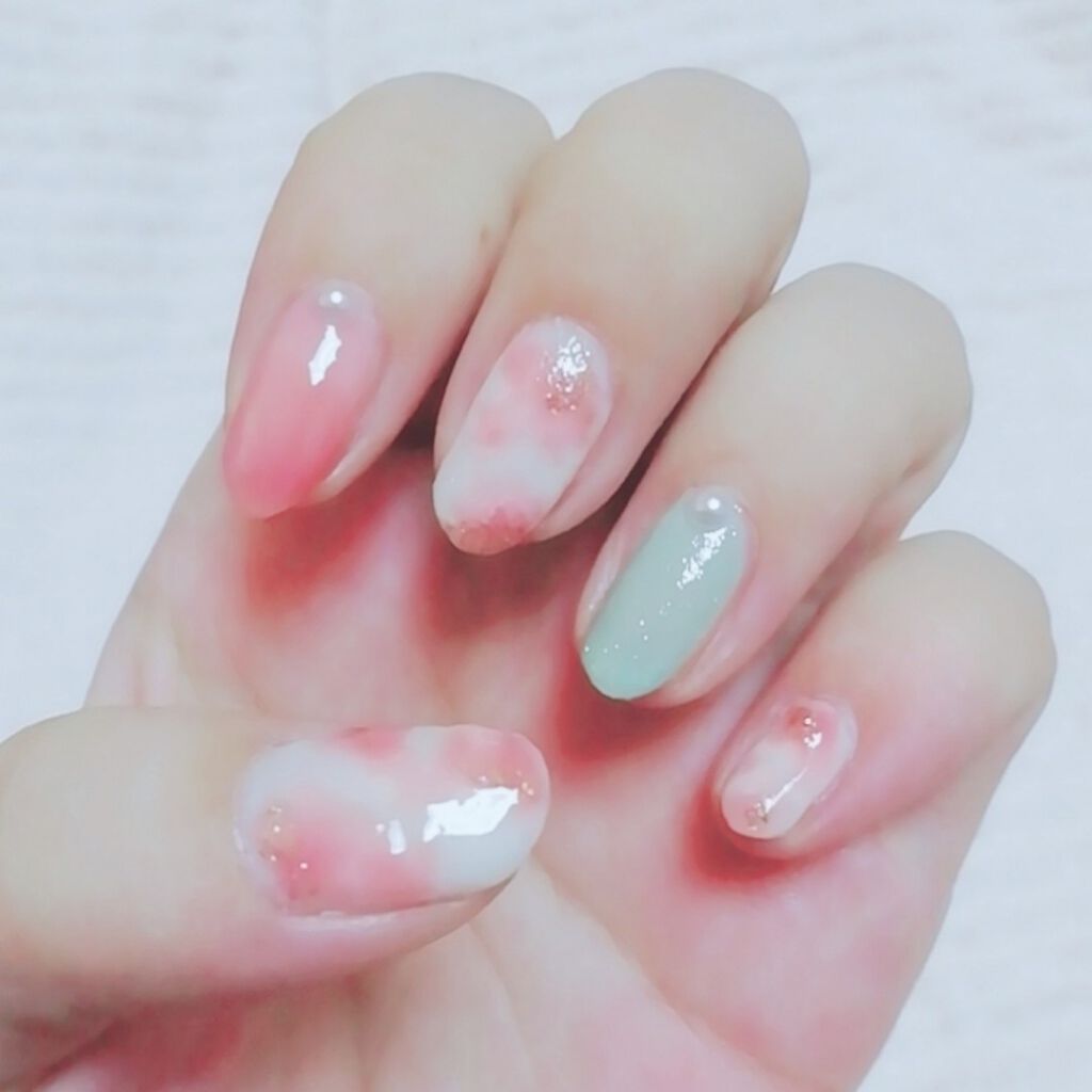 ネイル エナメル 細筆タイプ/ちふれ/マニキュアを使ったクチコミ(2枚目)