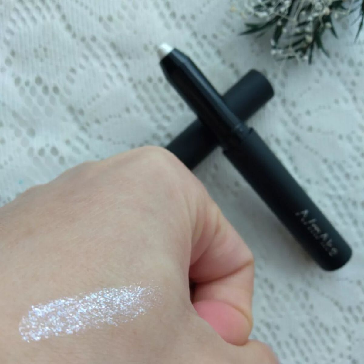 エーメイク グリッタースティック/A/mAke/グリッターを使ったクチコミ(4枚目)