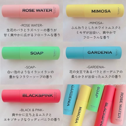 マルチパフュームミスト ローズウォーター/come inside me/香水(レディース)を使ったクチコミ(2枚目)